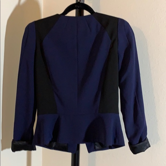 H&M Colorblock Peplum Blazer - Picture 2 of 4
